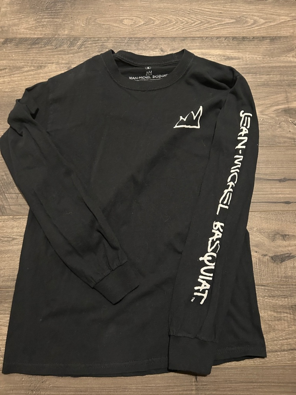 Jean-Michel Basquiat Long Sleeve Merch Graphic T-Shirt Men’s Small